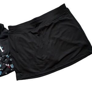 PGA Tour Golf Skirt Skort in Womens size XL Black Built in Shorts and Pockets